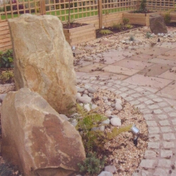 Paving, water feature, fencing - Portadown